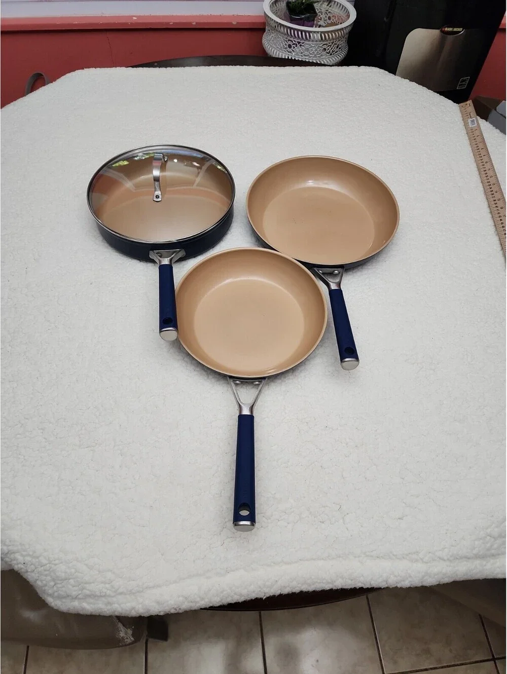 Ninja 3 Pan Set Color Azul 11